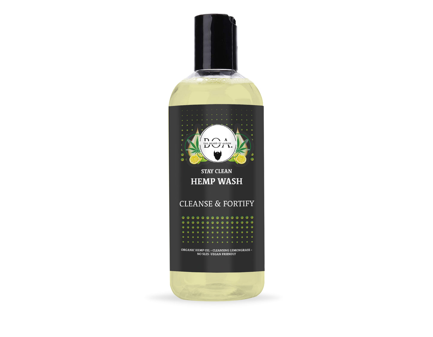 Hemp & Lemon Beard Wash