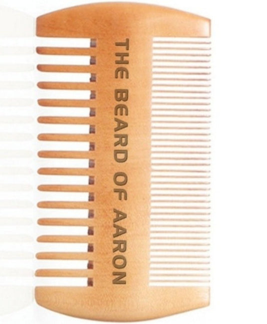 2 in 1 Wooden Beard Care Comb