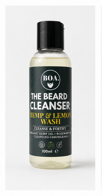 Hemp & Lemon Beard Wash