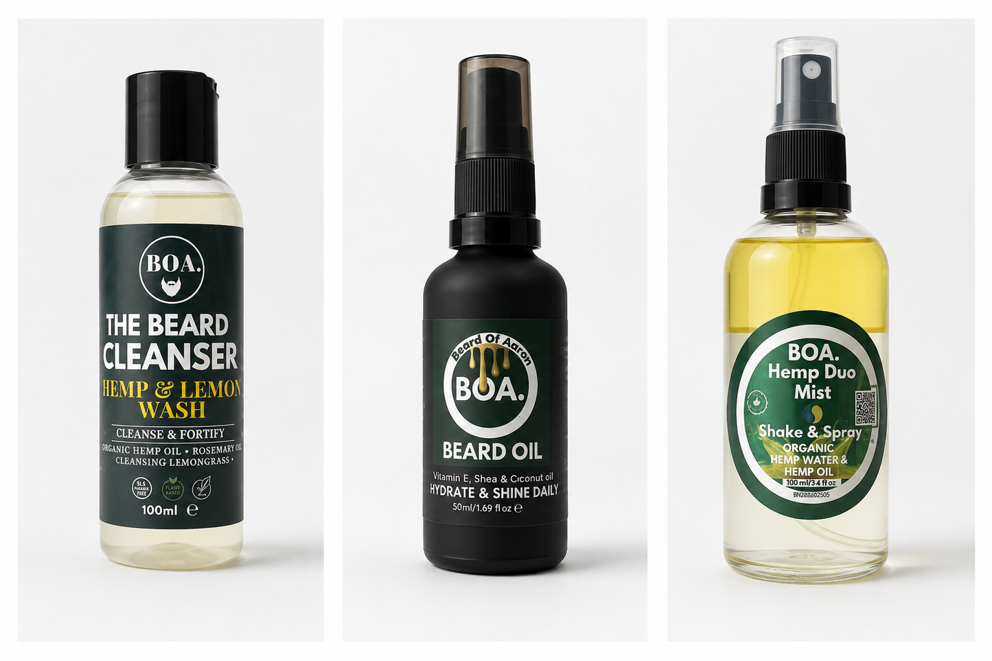 Hemp & Lemon Beard Wash